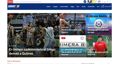 Desktop Screenshot of canalshowsport.com.ar